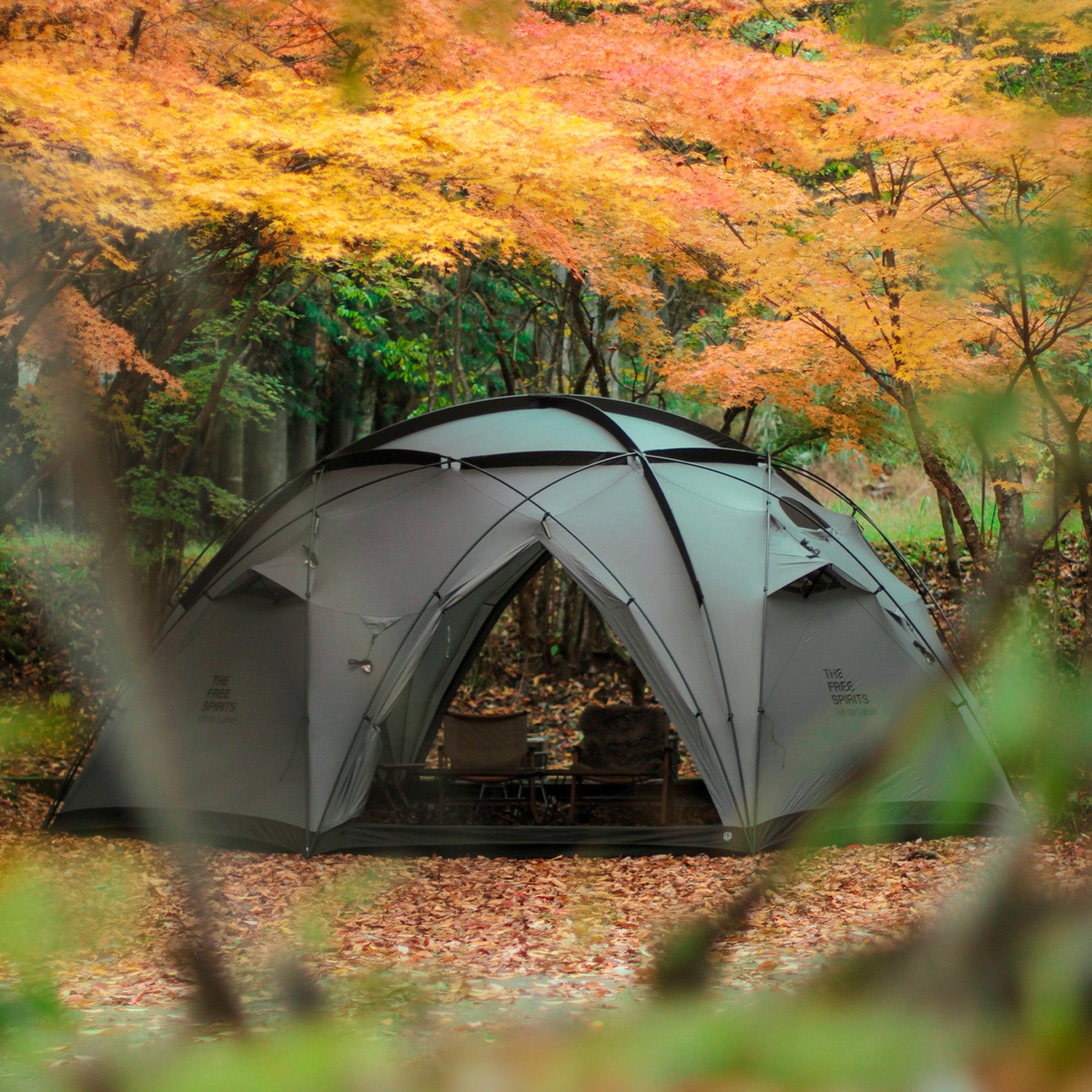 テント+タープ HILLEBERG - Robotech Dome tent THE FREE SPIRITS The Free Spirits ROBOTECH GRAY - STANDARD point