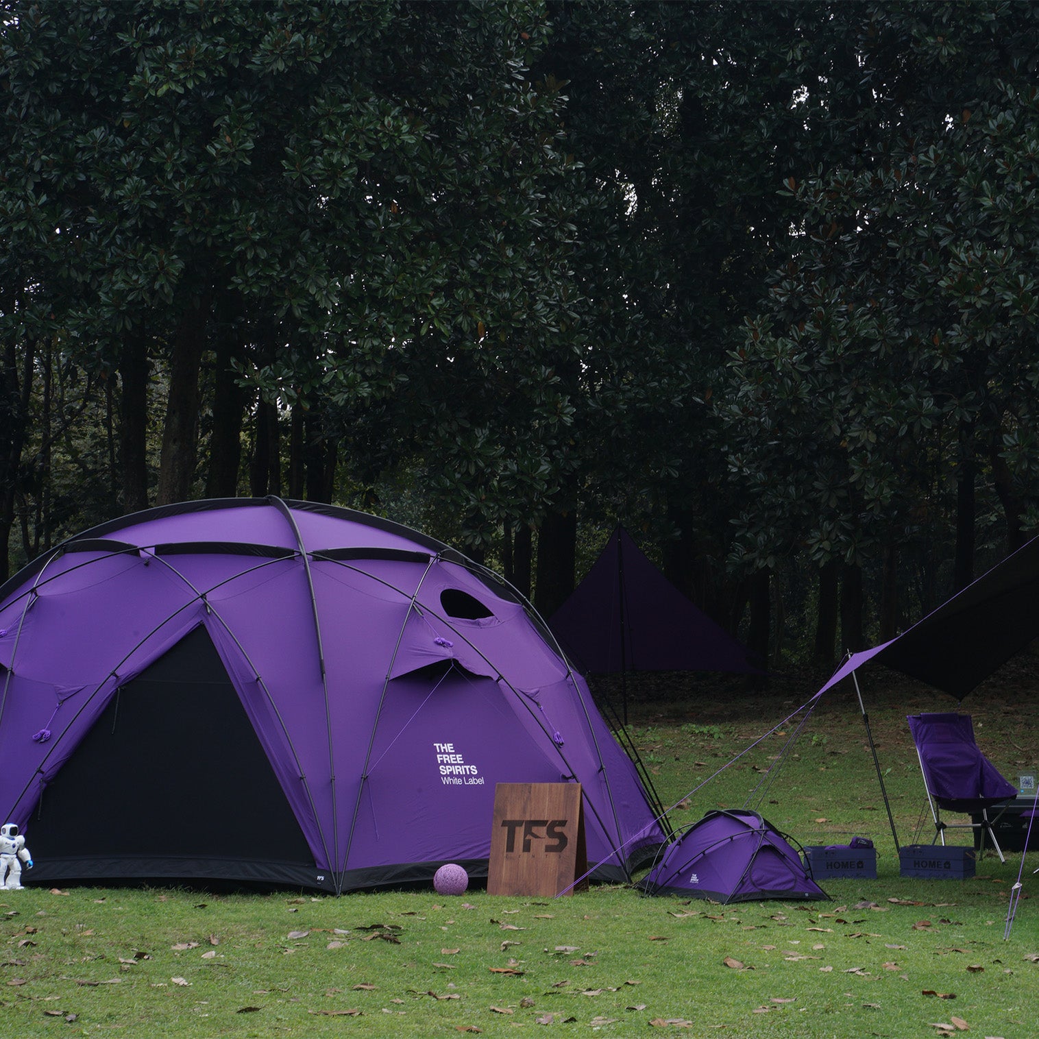 Robotech Dome tent THE FREE SPIRITS Customized Appreciation – THE